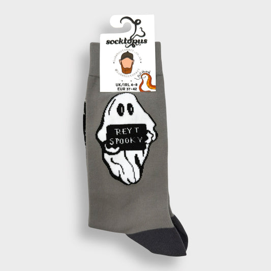 Reyt Spooky Socks - Luke Horton x Soctopus Collaboration