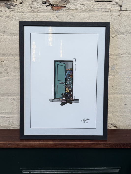 A Build Up - 1 of 1 Signed Limited Edition Print - LukeHorton Art