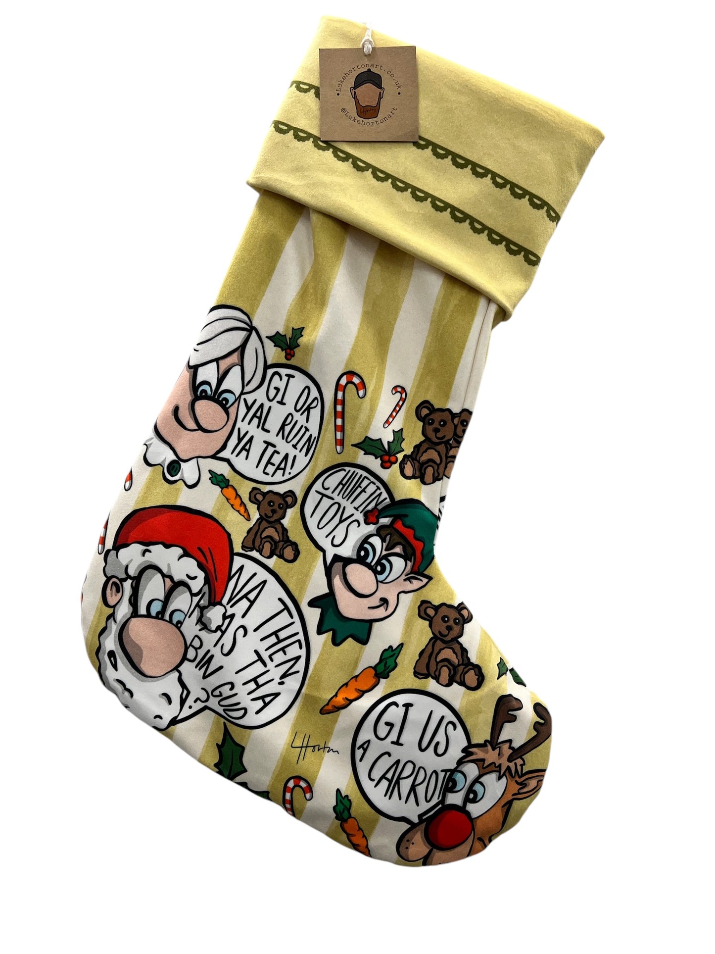 Xmas Characters - Christmas Stocking - Luke Horton