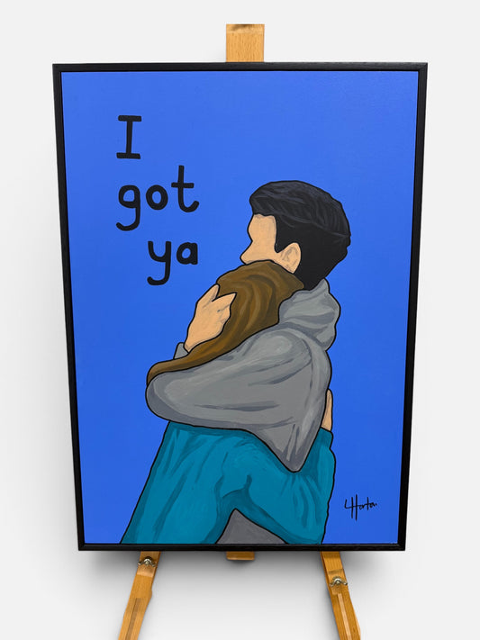 I Got Ya - Original Painting - LukeHorton Art