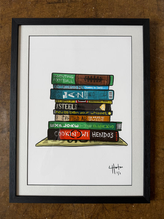 Pages of Sheffield - 1 of 1 Signed Limited Edition Print - LukeHorton Art