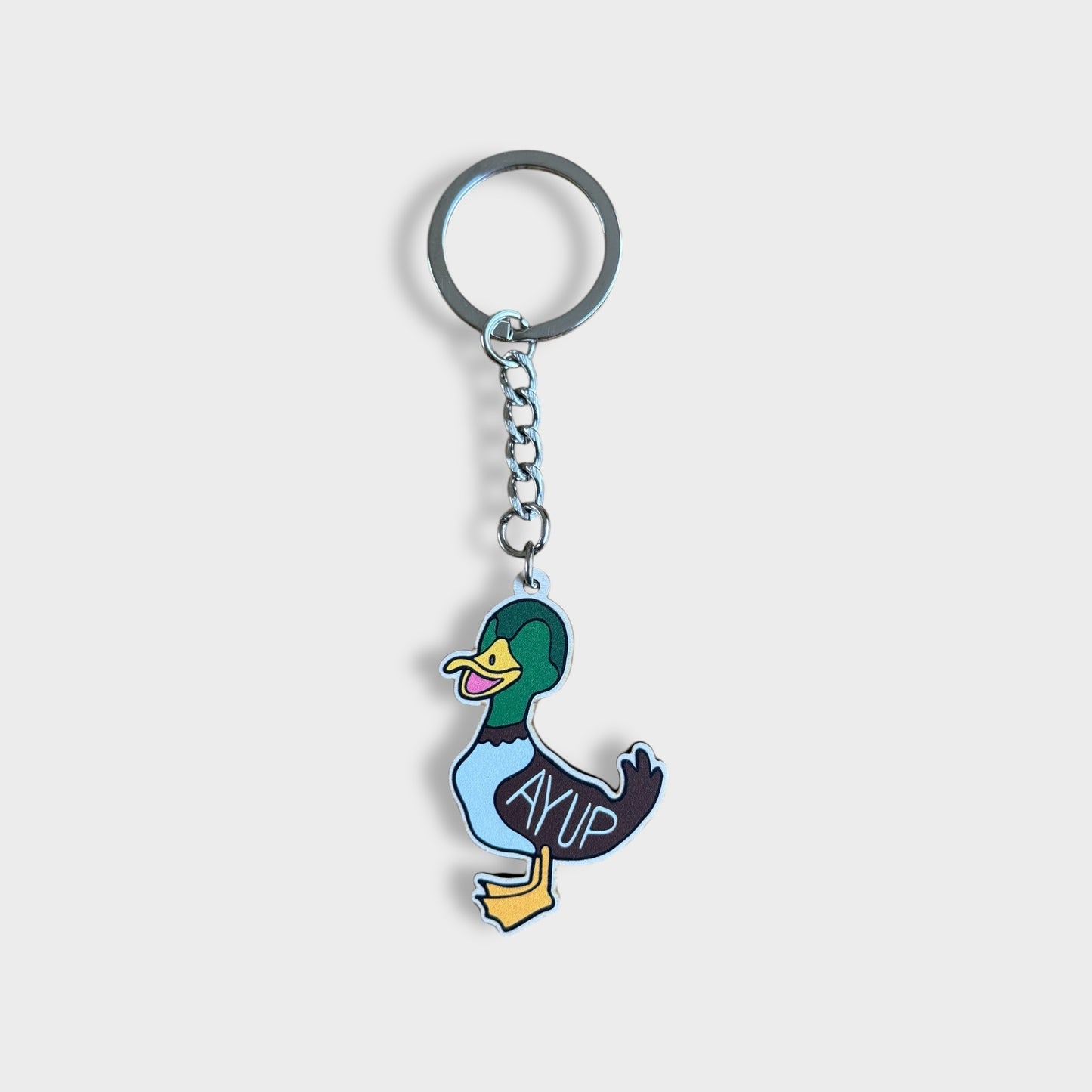 Ayup Duck Keyring - Yorkshire Art Keyring