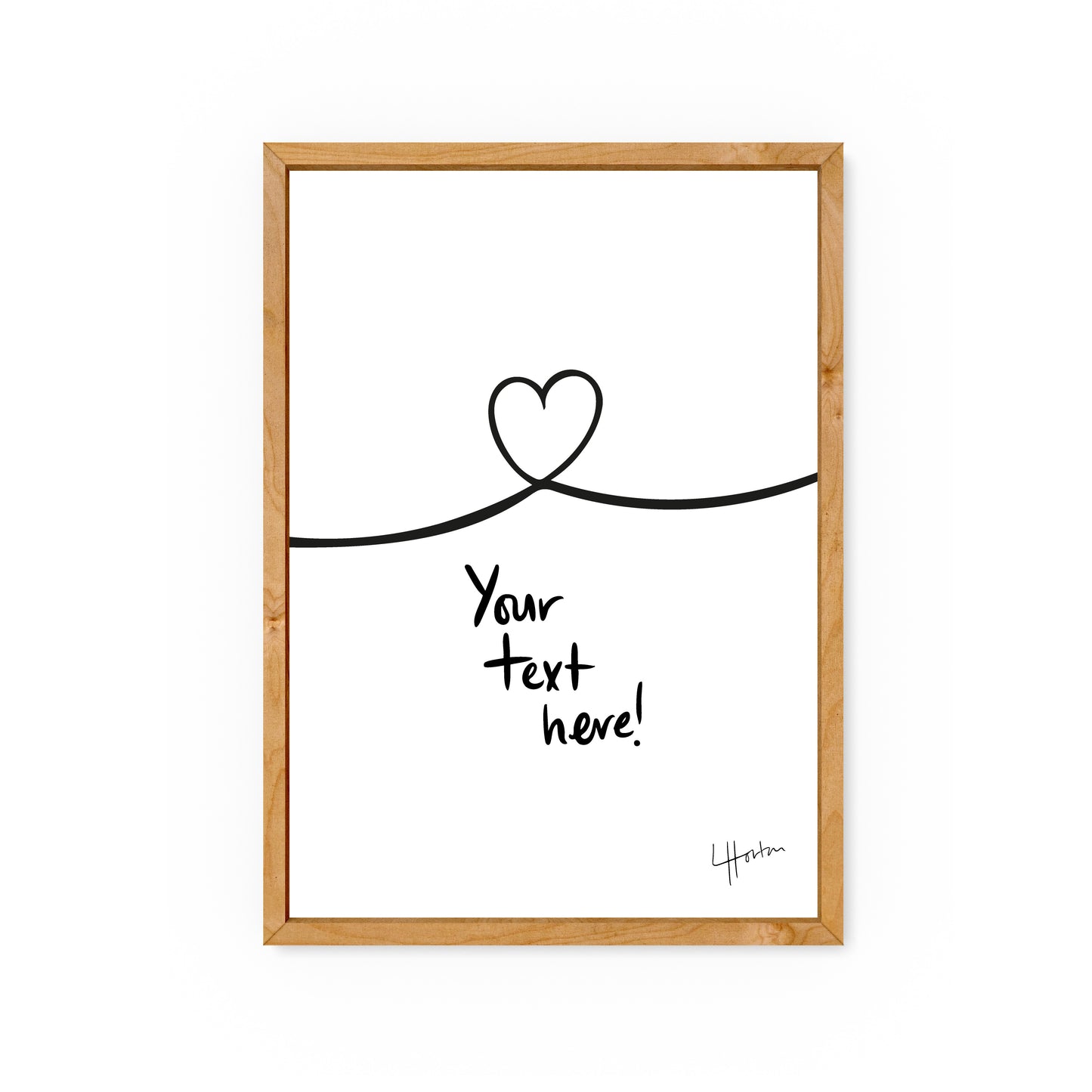 Love Heart (with your words)