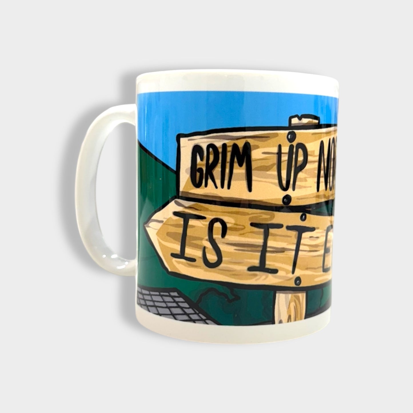Grim Up North - Mug - Luke Horton