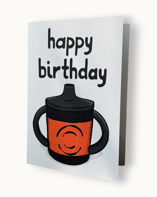 Baby Henderson's Relish Birthday - Greetings Card - LukeHorton Art