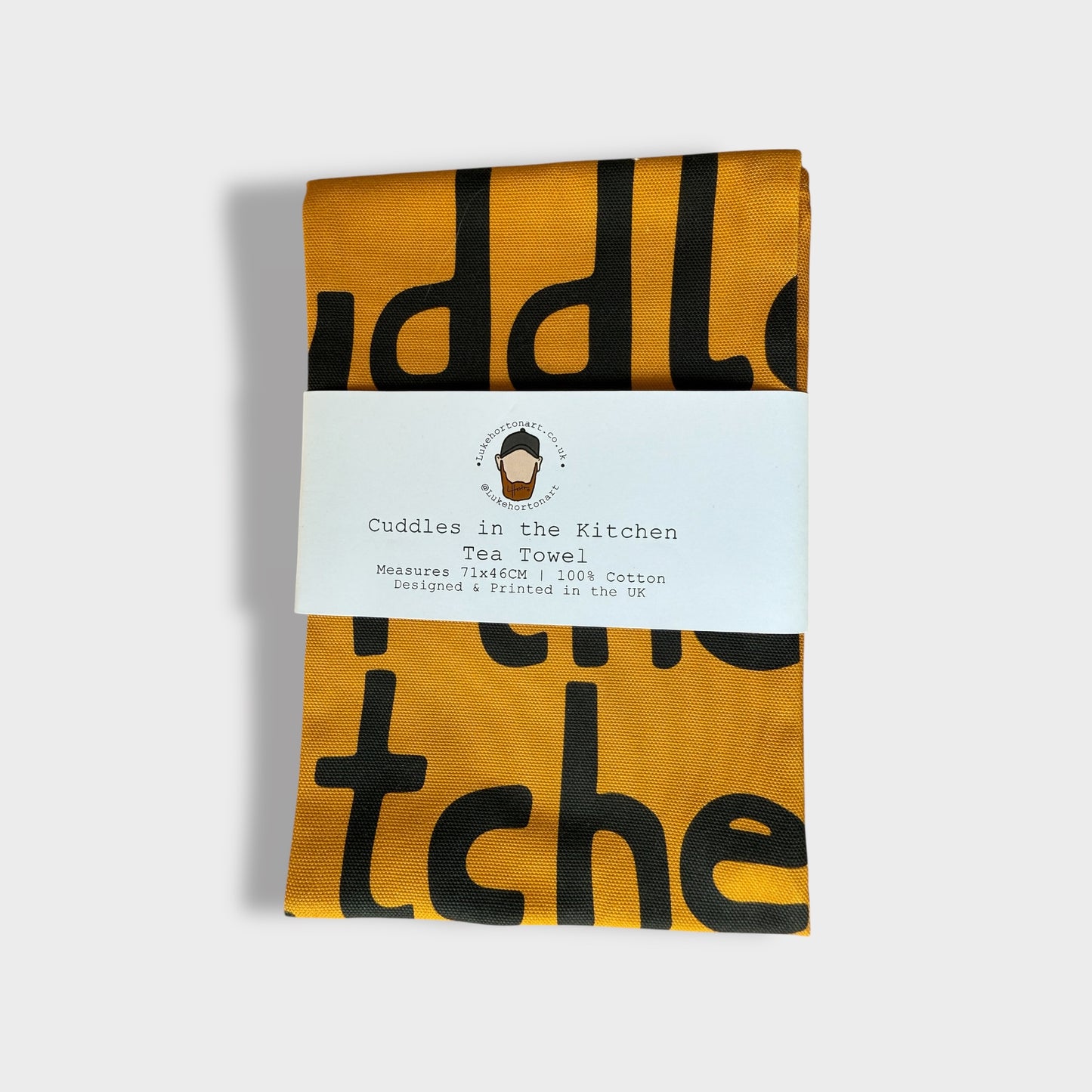 Arctic Monkeys - Mardy Bum - Cuddles in the Kitchen Tea Towel - Yorkshire Art - Luke Horton
