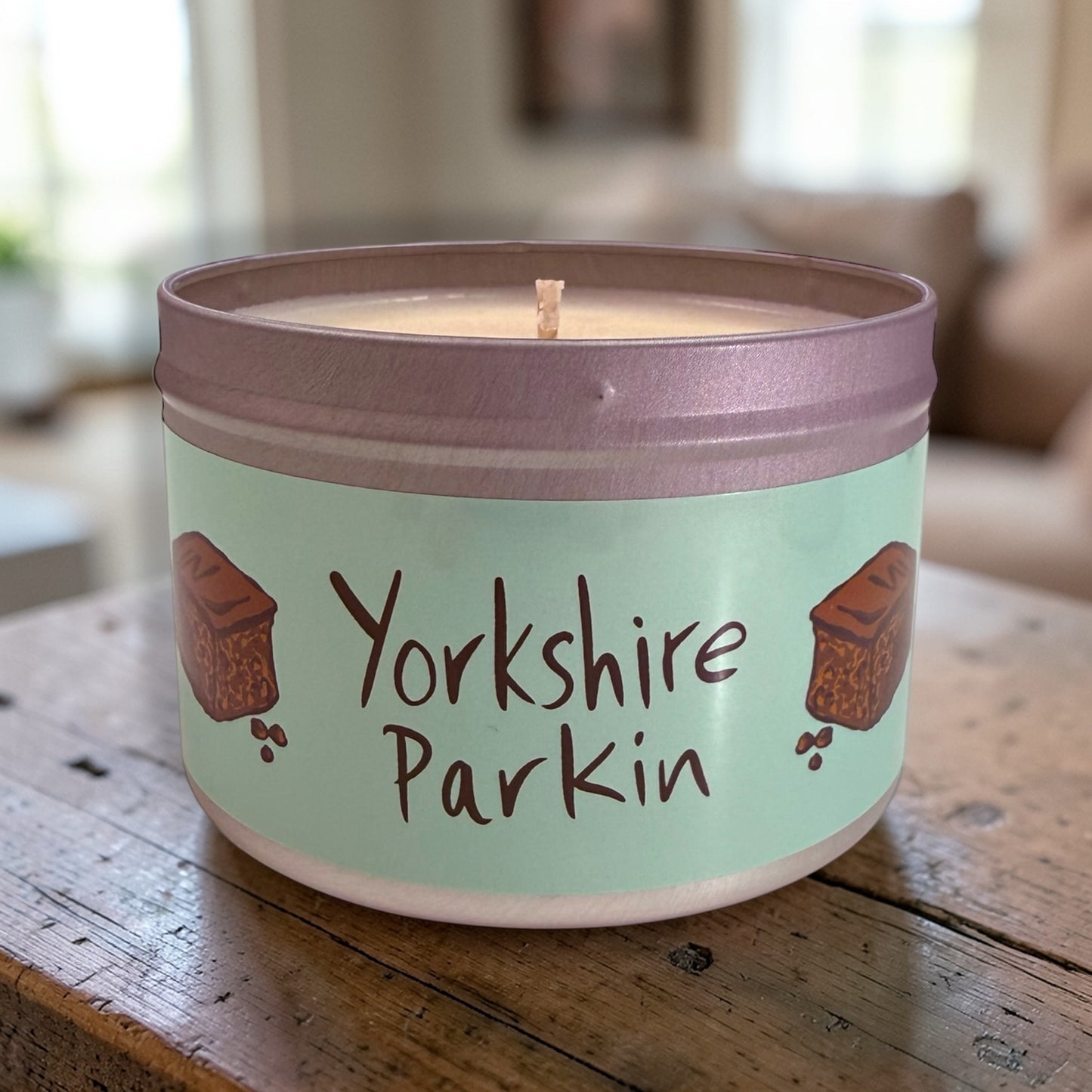 Yorkshire Parkin Candle- LHA x YCC - Large Tin