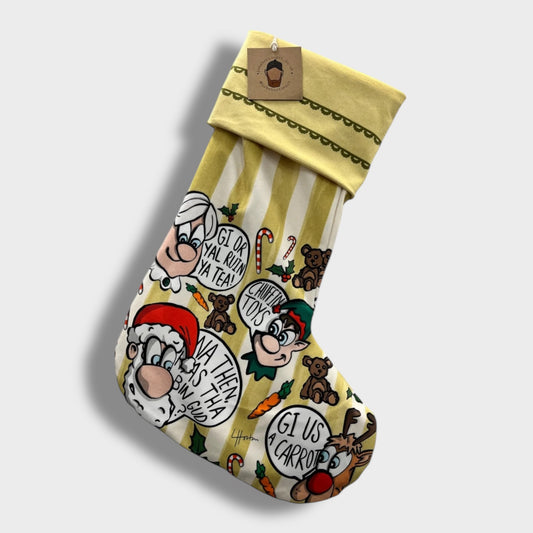 Xmas Characters - Christmas Stocking - Luke Horton