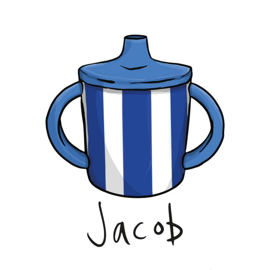 Personalised Beaker Nursery Print (Premium Printed Physical Copy)