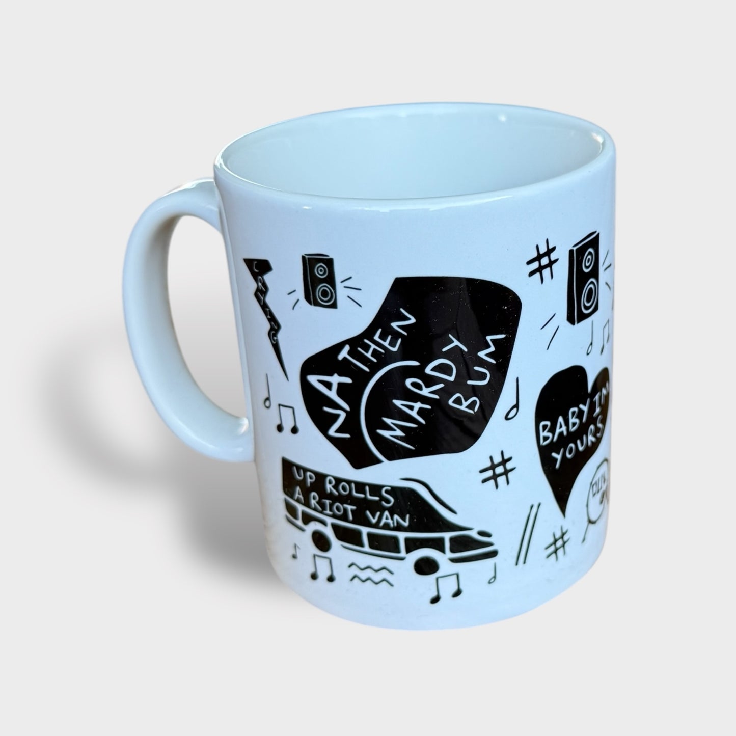 Arctic Monkeys Mug - Arctic Monkeys Lyrics Mug-  Luke Horton