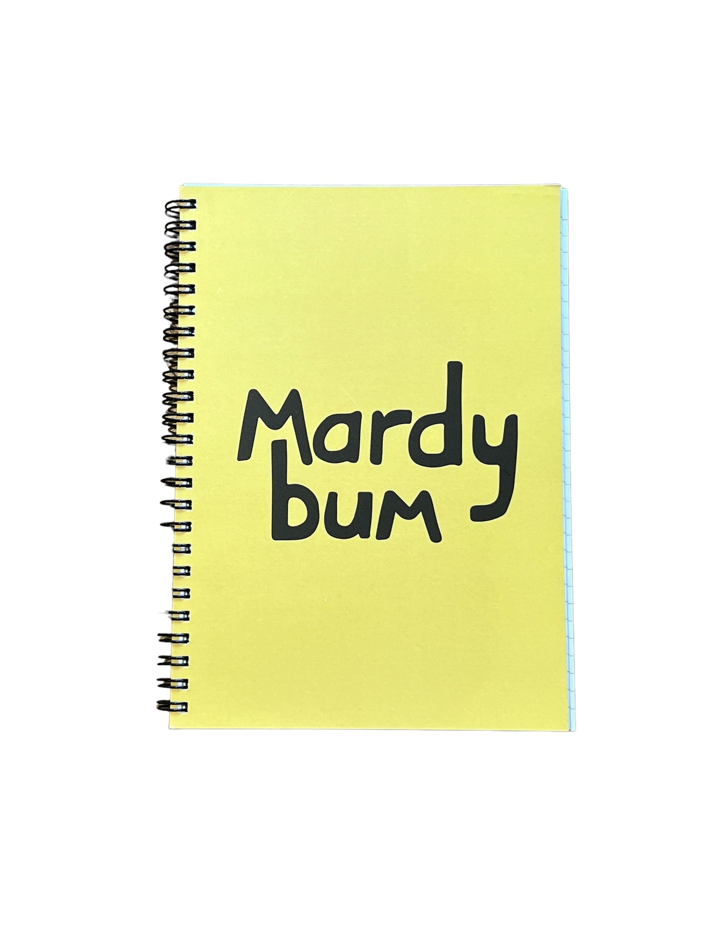 Mardy Bum Notebook - Yorkshire Slang Art - Luke Horton
