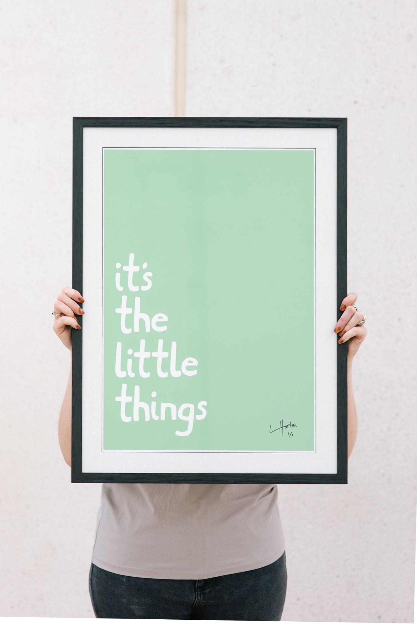 It's The Little Things - Signed Limited Edition (1 of 1) - LukeHorton Art