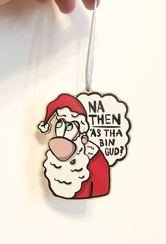 As Tha Bin Gud? - Santa - Christmas Bauble
