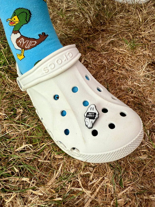 Reyt Spooky - CROC Charm - LukeHorton Art
