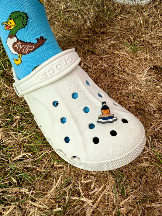 Pie 'n' Hendos - CROC Charm - LukeHorton Art