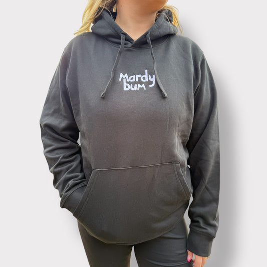 Mardy Bum Drummer Hoodie - Jet Black