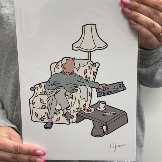 COVID 19 - Art Print - Luke Horton