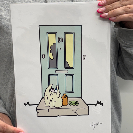 Shopping Delivery - Art Print - Luke Horton