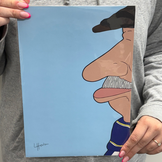 SWFC Bottom Lip - Art Print - Luke Horton