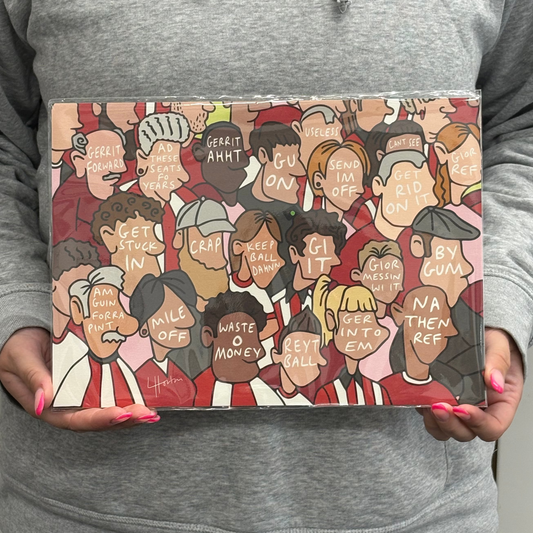 Sheffield United Fans- Art Print - Luke Horton