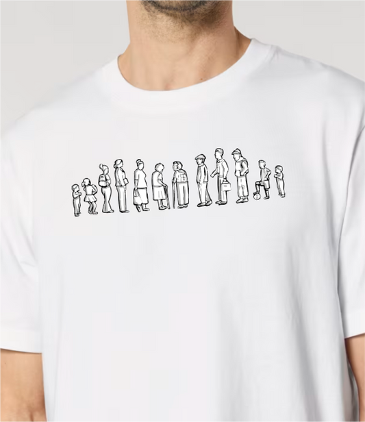 PRE ORDER - Life Happens - Sheffield Art Unisex T-Shirt - Luke Horton
