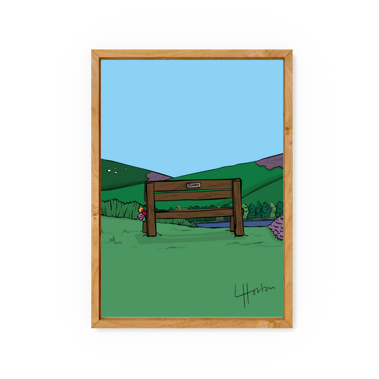 Memory Bench - Art Print - Luke Horton