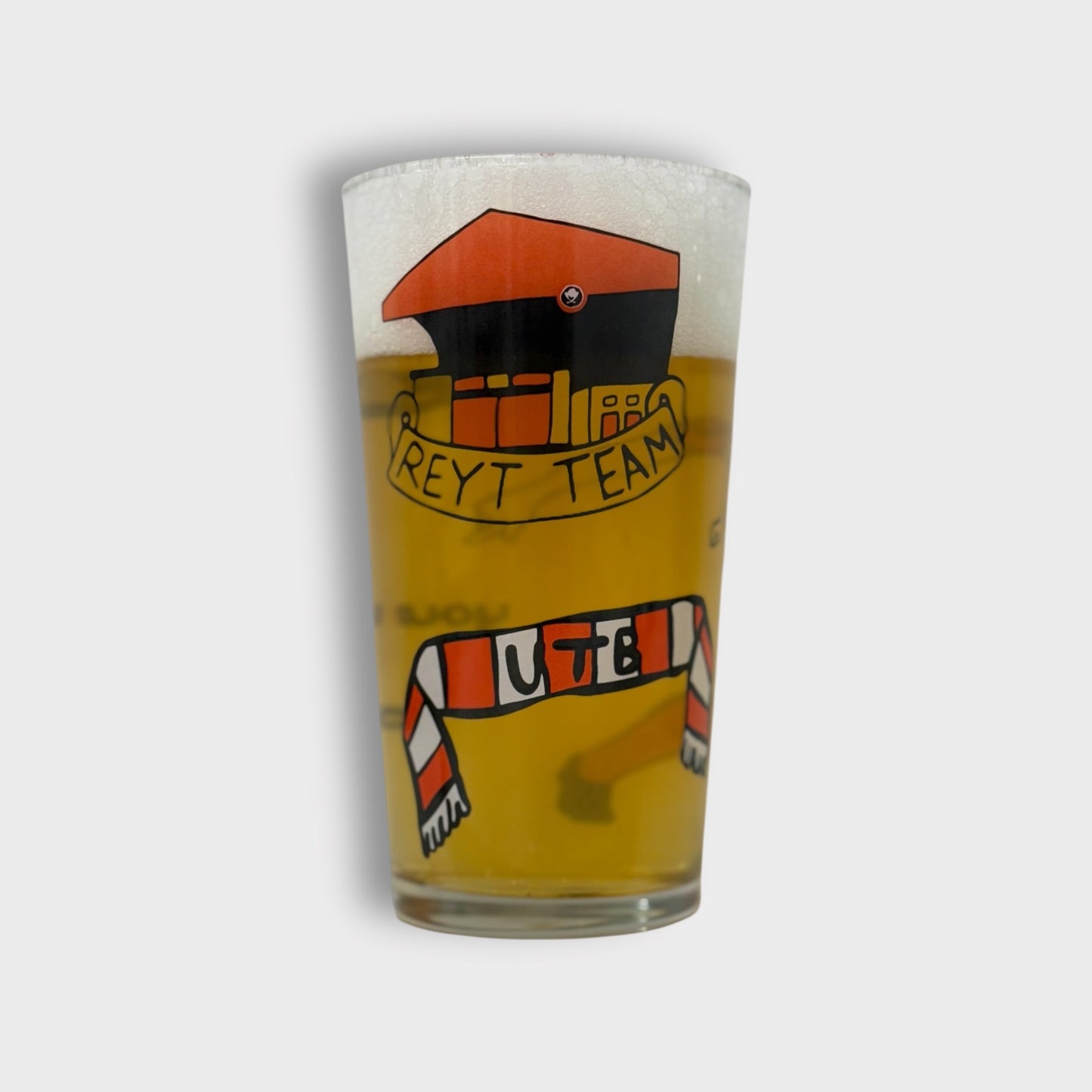 SUFC Reyt Team Pint Glass