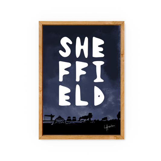 Sheffield - Sheffield City Print - Luke Horton