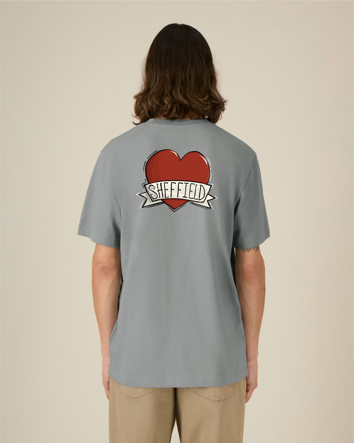 PRE ORDER - Sheffield Heart Tattoo - Sheffield Art Unisex T-Shirt - Luke Horton