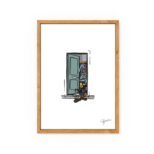 A Build Up - Art Print - Luke Horton