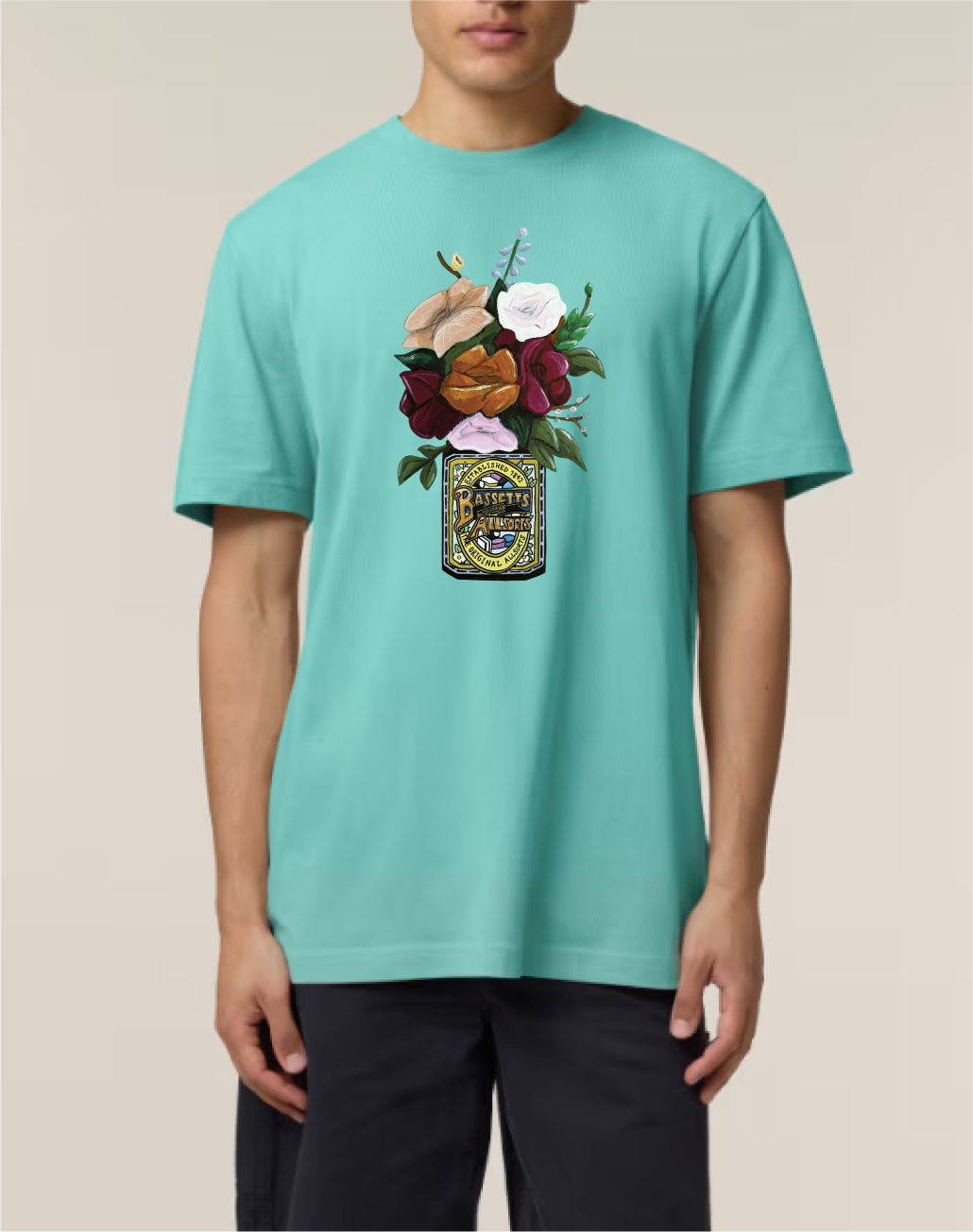 Bassett's Vase - New Style Unisex T-Shirt - Luke Horton