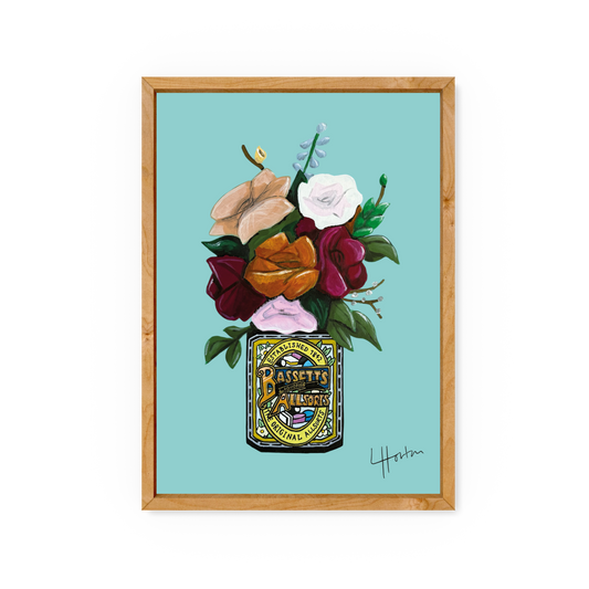 Bassett's Vase - Art Print - Luke Horton