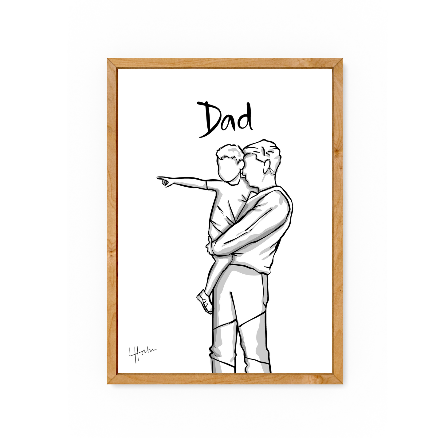 Dad - Art Print - Luke Horton