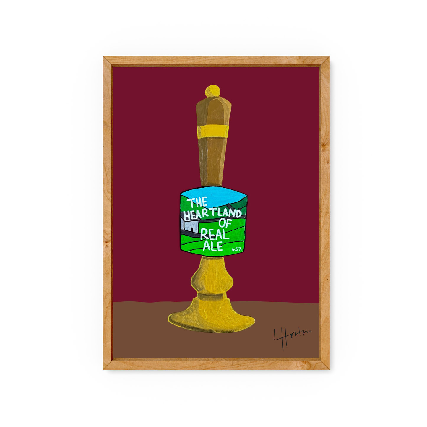 The Heartland of Real Ale - Art Print - Luke Horton