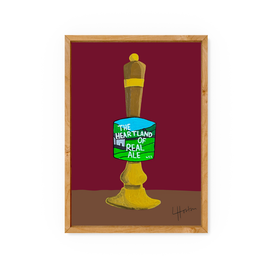 The Heartland of Real Ale - Art Print - Luke Horton