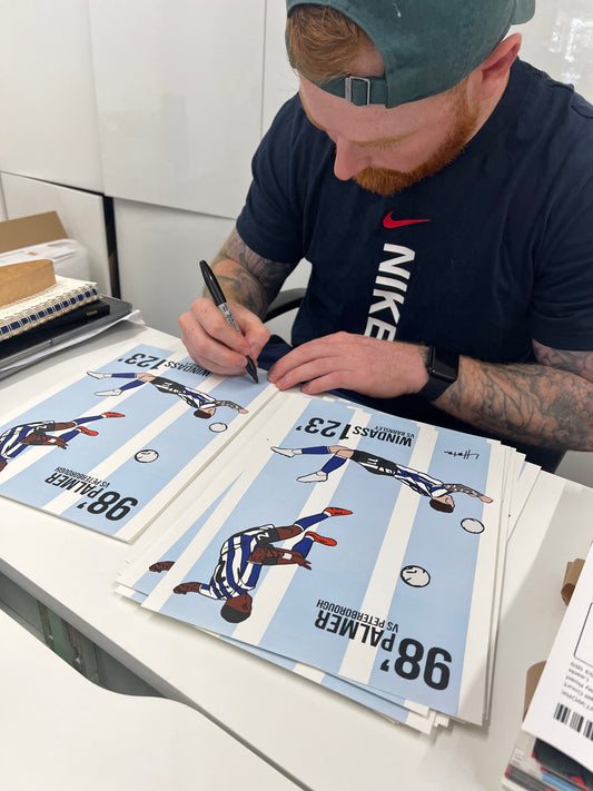 Extra Time for Promotion - Sheffield Wednesday Art Print - Luke Horton