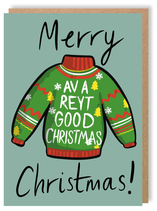 Yorkshire Jumper - Greetings Card - LukeHorton Art