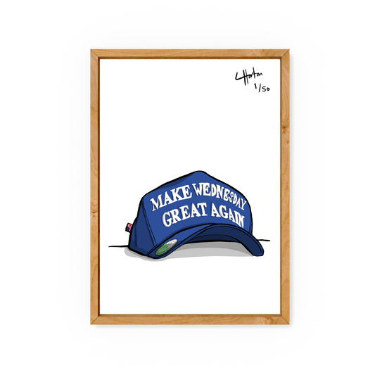 Make Wednesday Great Again - Signed Limited Edition Giclee Print (50) - LukeHorton Art