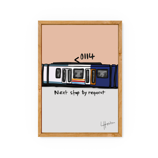 Next Stop By Request - Art Print - Luke Horton