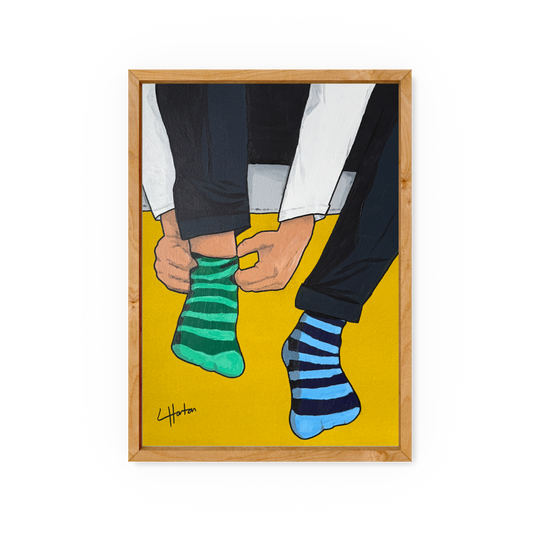 Odd Socks - Art Print - Luke Horton
