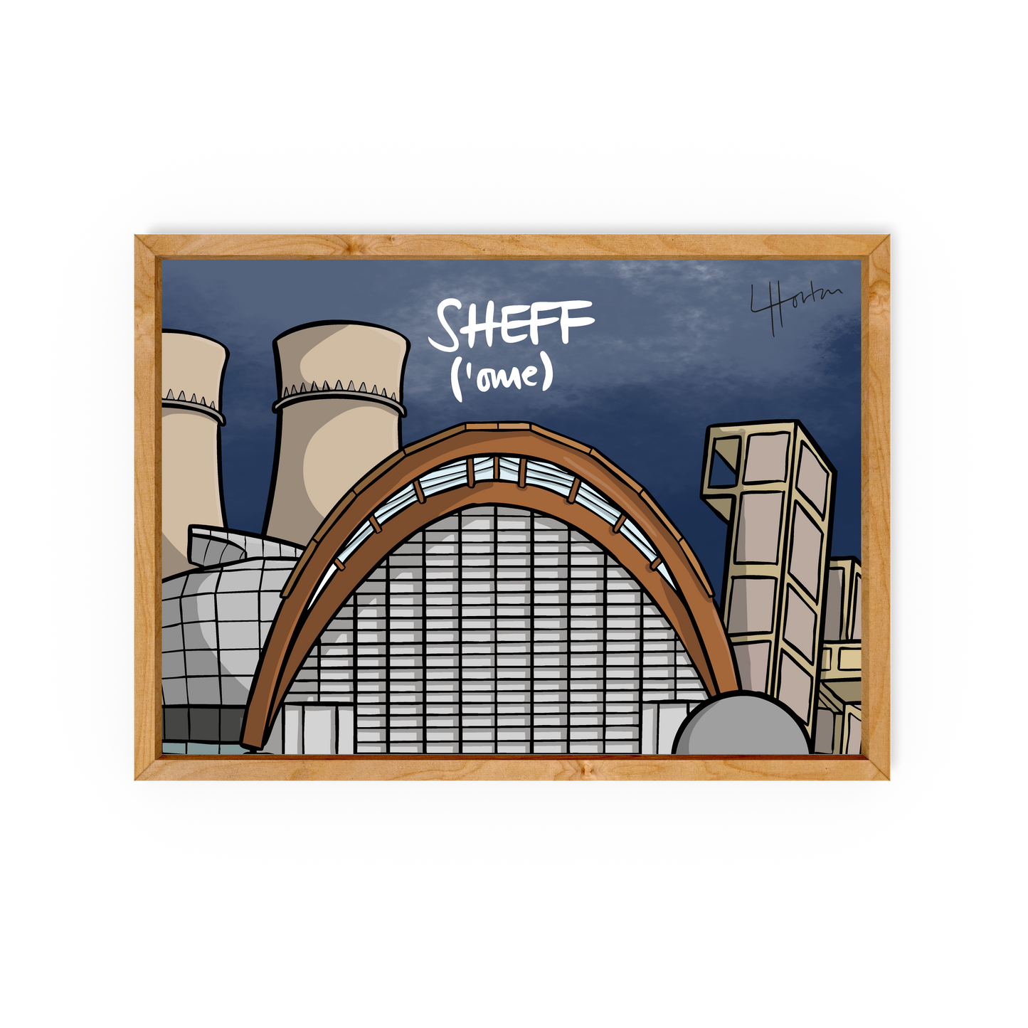 Sheff ('ome) - Art Print - Luke Horton