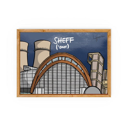 Sheff ('ome) - Art Print - Luke Horton