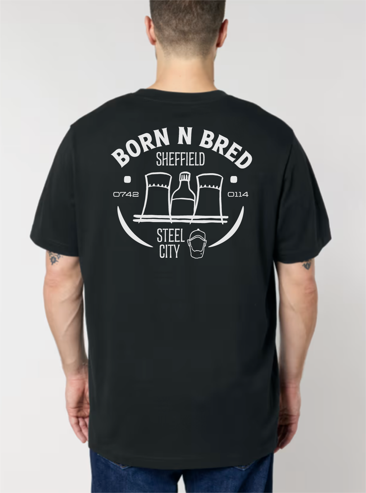 Sheffield Born 'n' Bred - Unisex T-Shirt - Luke Horton