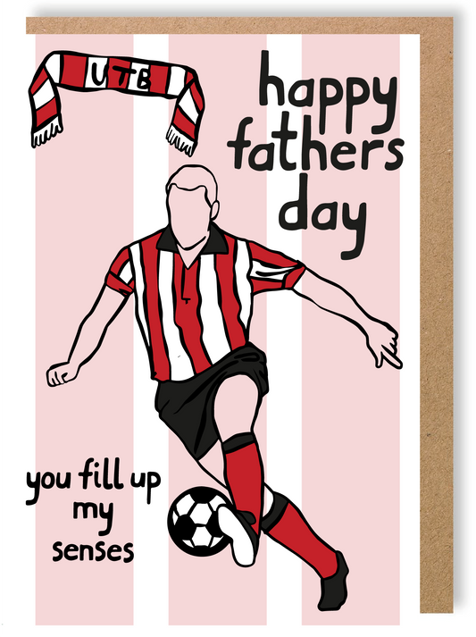 SUFC Father's Day - Greetings Card - LukeHorton Art
