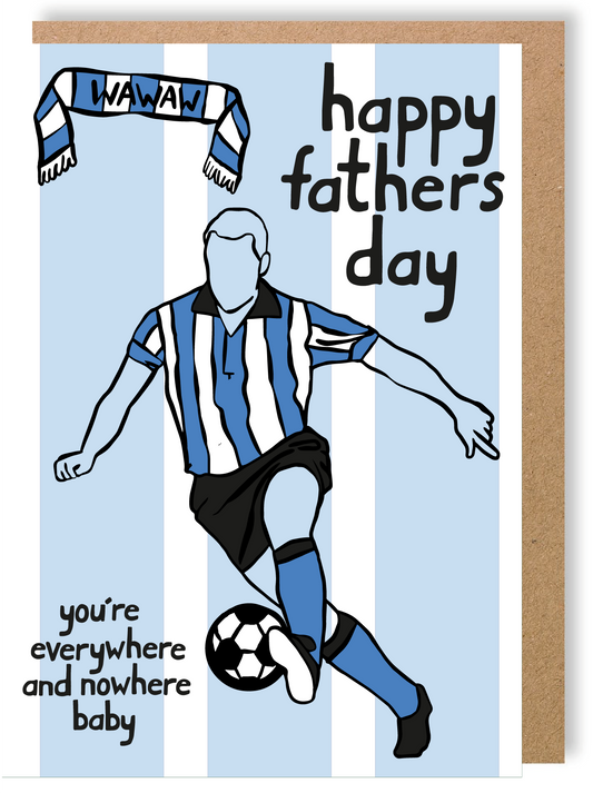 SWFC Father's Day - Greetings Card - LukeHorton Art
