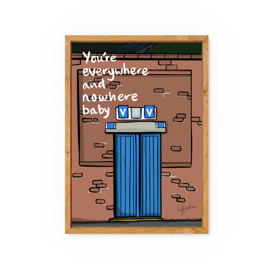 SWFC Turnstile - SWFC Art Print - Luke Horton
