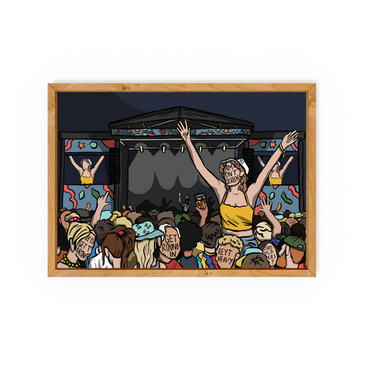 Tramlines Signed Limited Edition Print (100) 2024 - Sheffield Music Festival - Luke Horton
