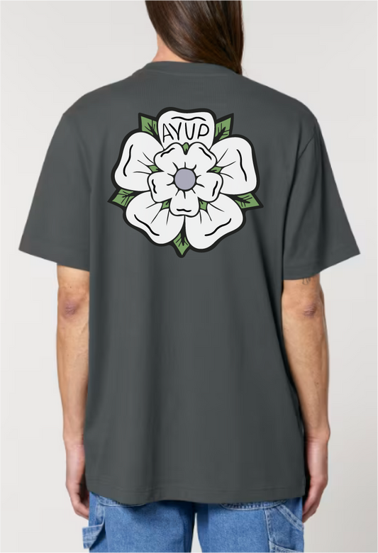 Yorkshire Rose Ayup Flower - Yorkshire Art Unisex T-Shirt - Luke Horton