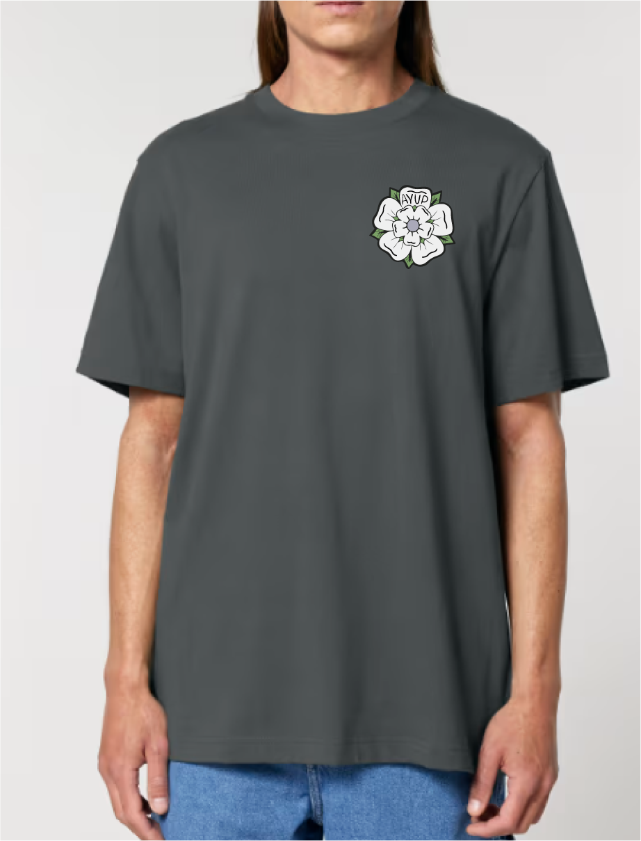 Yorkshire Rose Ayup Flower - Yorkshire Art Unisex T-Shirt - Luke Horton