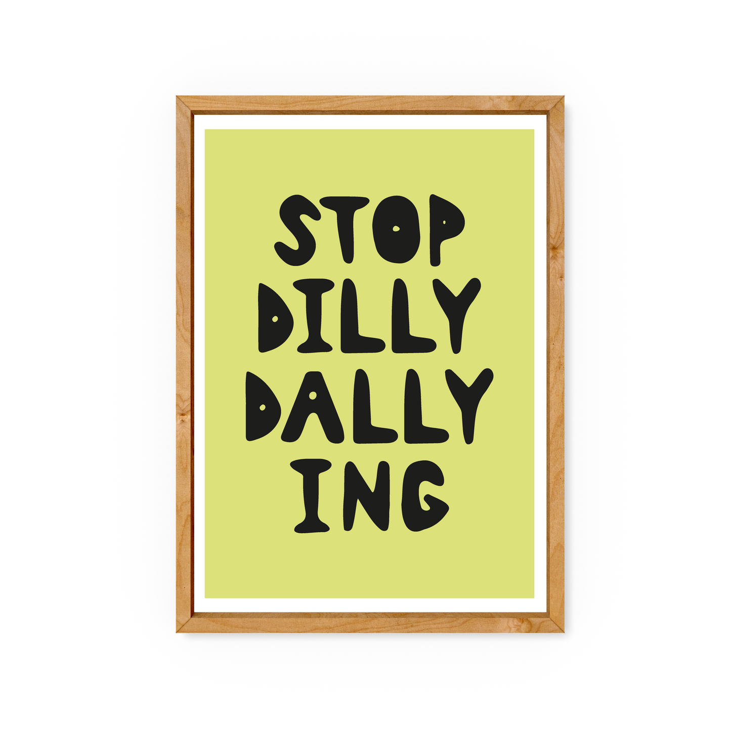 Dilly Dallying - Limited Edition Screen Print (30) - Luke Horton
